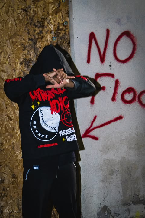 Cropped Hoodie, Flared Sweats Tracksuit