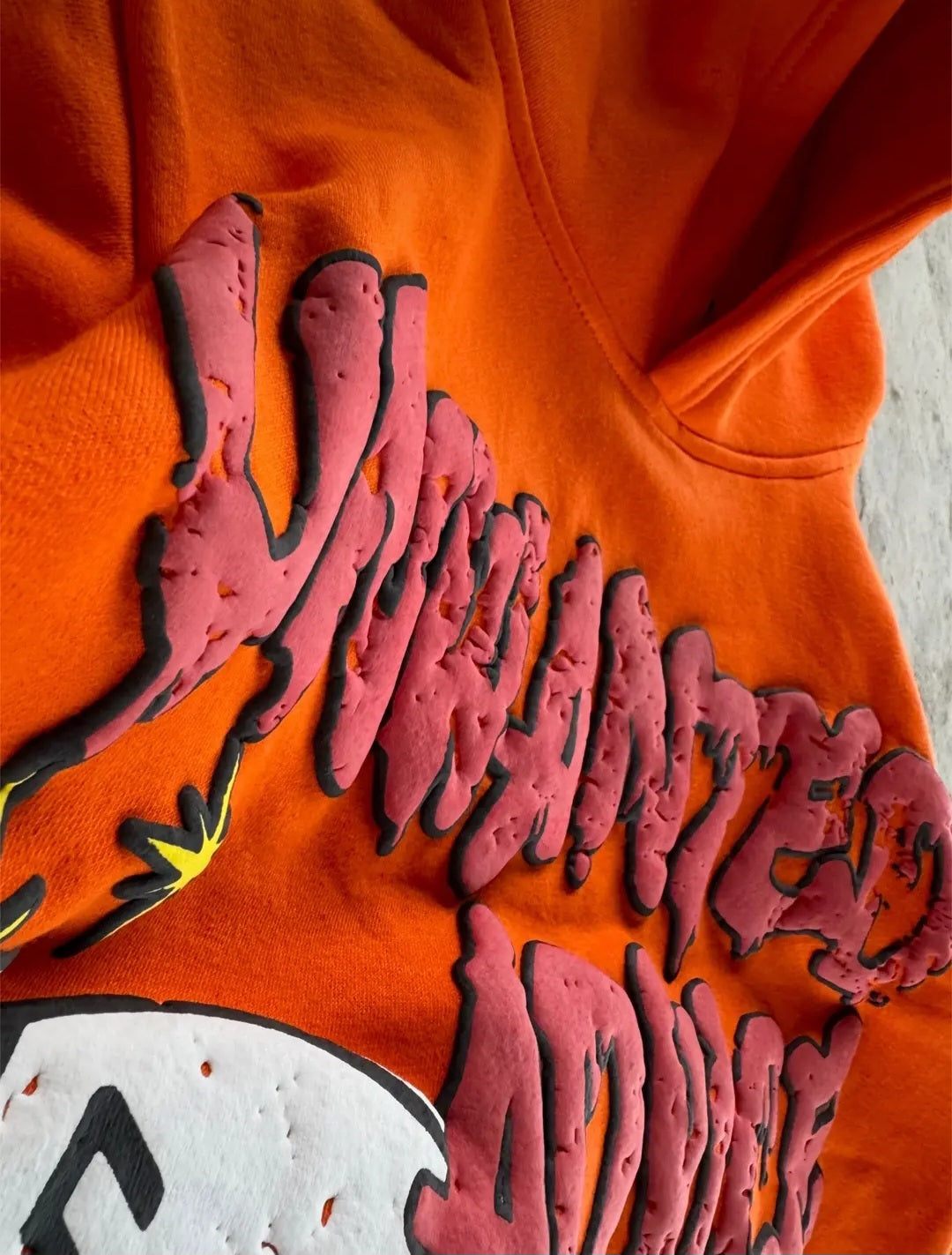 Heavyweight Cropped Hoodie (Orange)