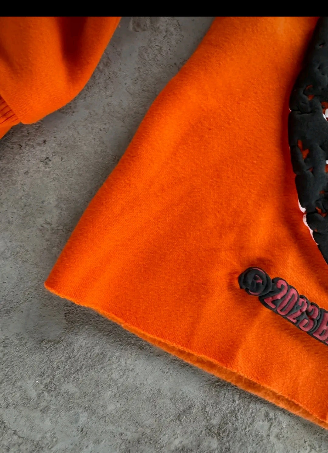 Heavyweight Cropped Hoodie (Orange)
