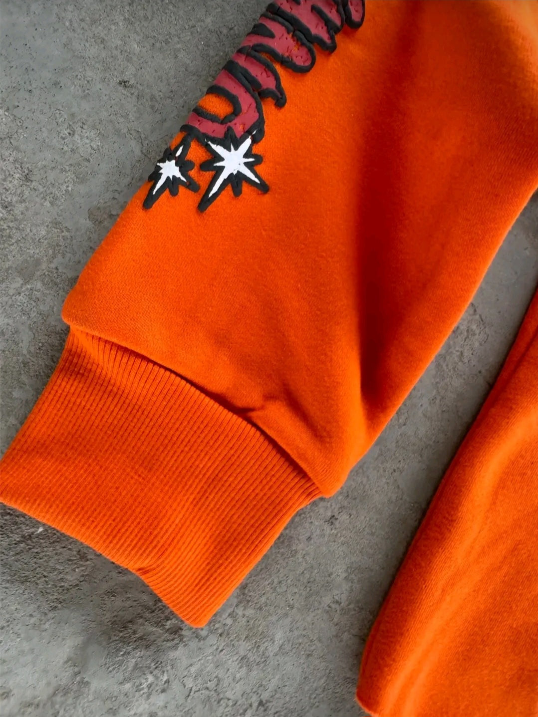 Heavyweight Cropped Hoodie (Orange)