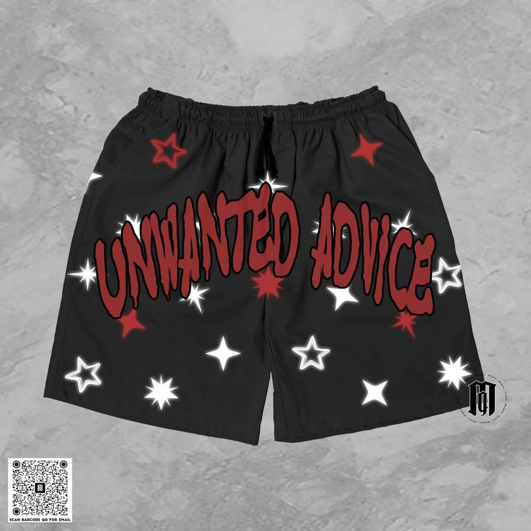 Graphic Short/Shirt Set (Red)