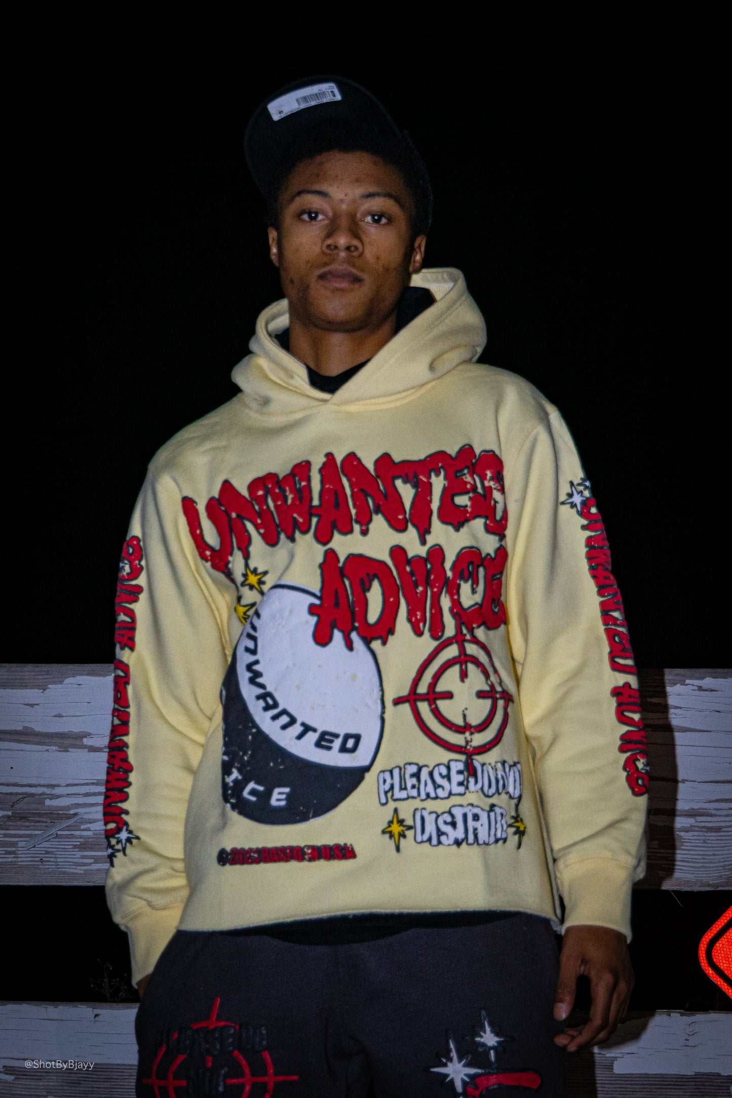Heavyweight Cropped Hoodie (Cream)