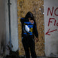 Heavyweight Cropped Hoodie (Blue/Black)