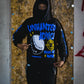 Heavyweight Cropped Hoodie (Blue/Black)
