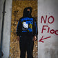 Heavyweight Cropped Hoodie (Blue/Black)