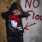 Heavyweight Cropped Hoodie (Black/Red)