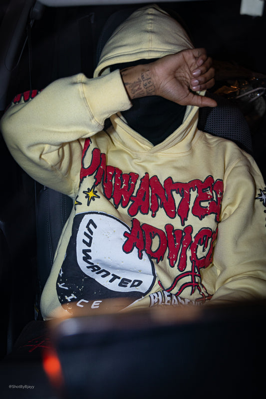 Heavyweight Cropped Hoodie (Cream)
