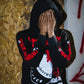 Cropped Hoodie, Flared Sweats Tracksuit