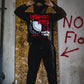 Cropped Hoodie, Flared Sweats Tracksuit