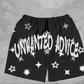 Graphic Short/Shirt Set (White/Black)