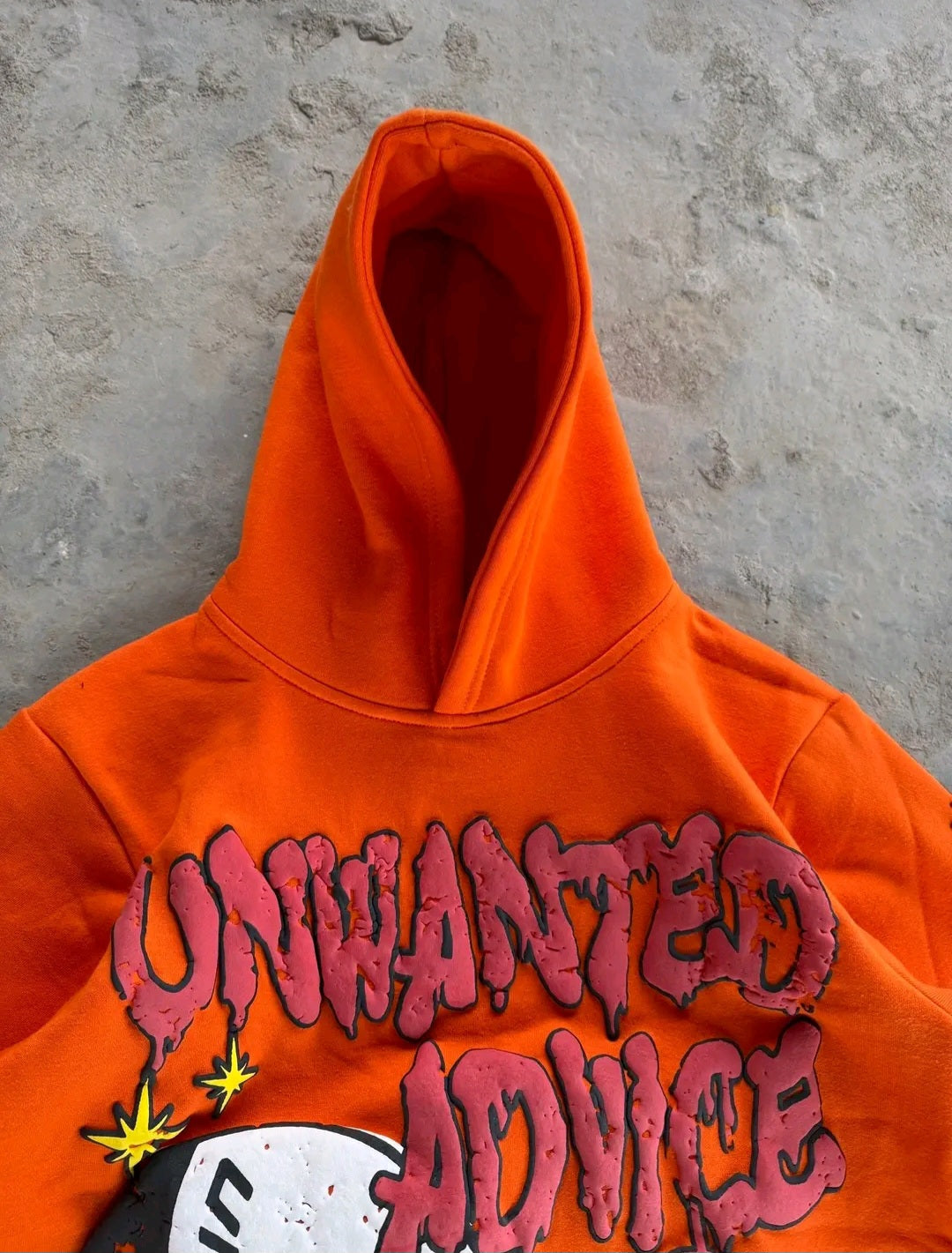 Heavyweight Cropped Hoodie (Orange)