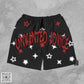 Graphic Short/Shirt Set (Red)