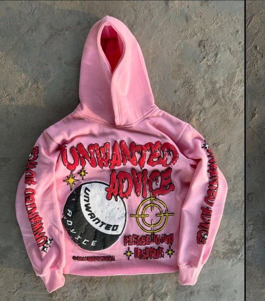 Heavyweight Cropped Hoodie (Pink)
