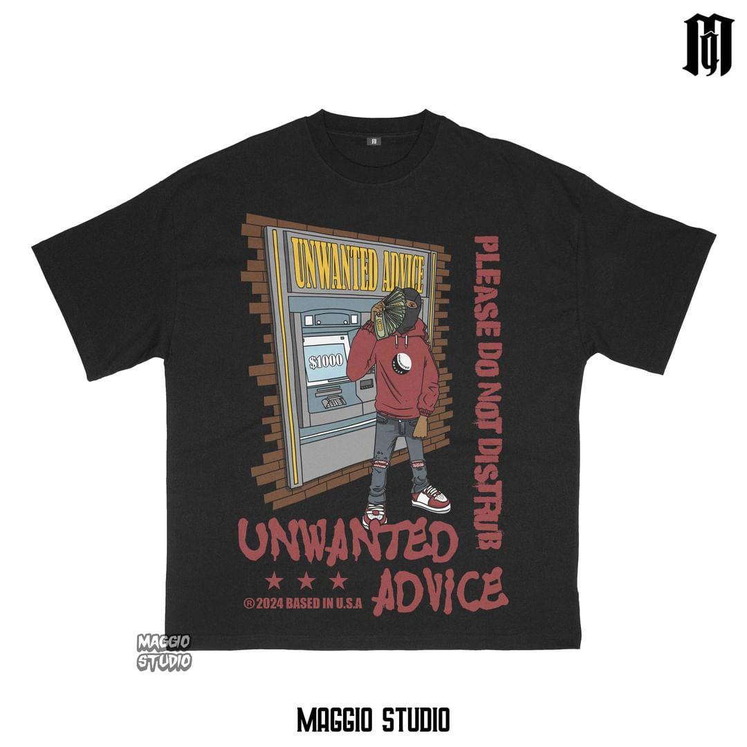 Graphic Tee (Red/Black)