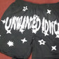 Graphic Short/Shirt Set (White/Black)