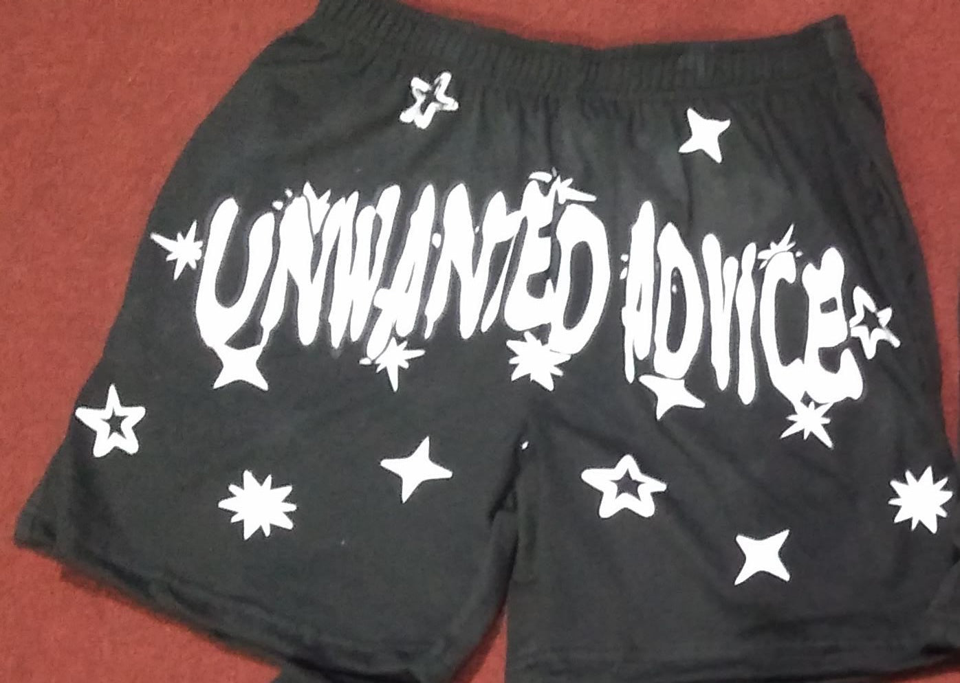 Graphic Short/Shirt Set (White/Black)